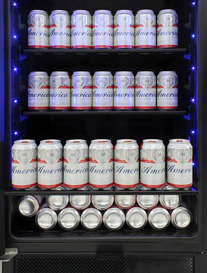 Vinotemp Connoisseur Series 168 Single-Zone Beverage Cooler (Left Hinge) - EL-168WCBC-L