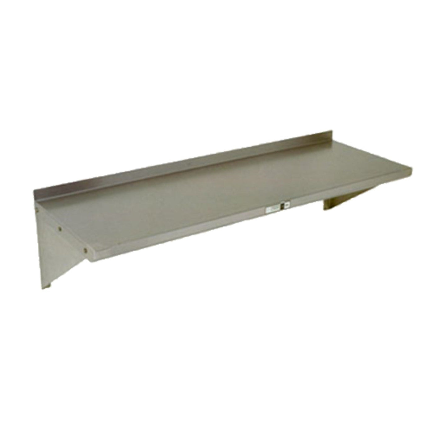 John Boos EWS8-1672 Wall Mount 72" W x 16" D Shelf - JBEWS81672