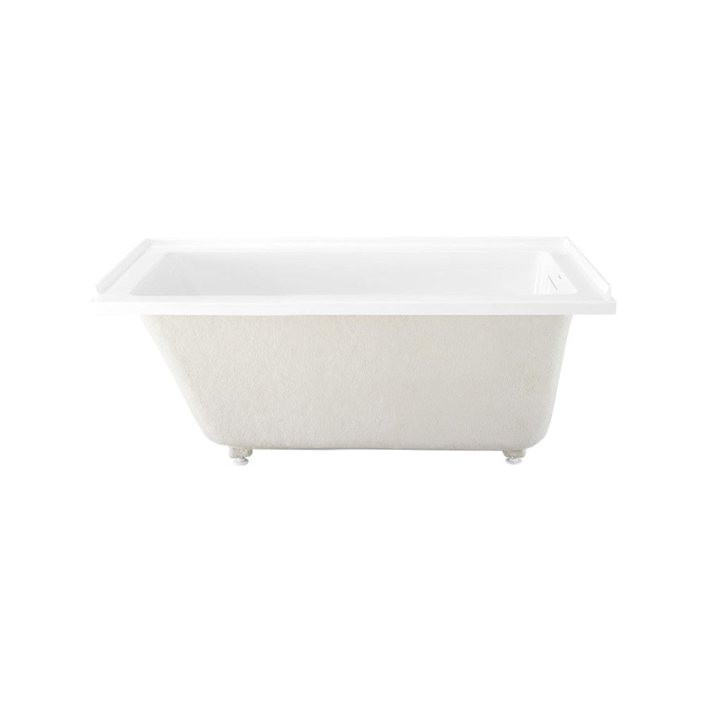 Swiss Madison Voltaire 60 x 32 Right Drain Soaking Alcove Bathtub in Glossy White with Integrated Overflow, Drain Included - SM-AB0522GW