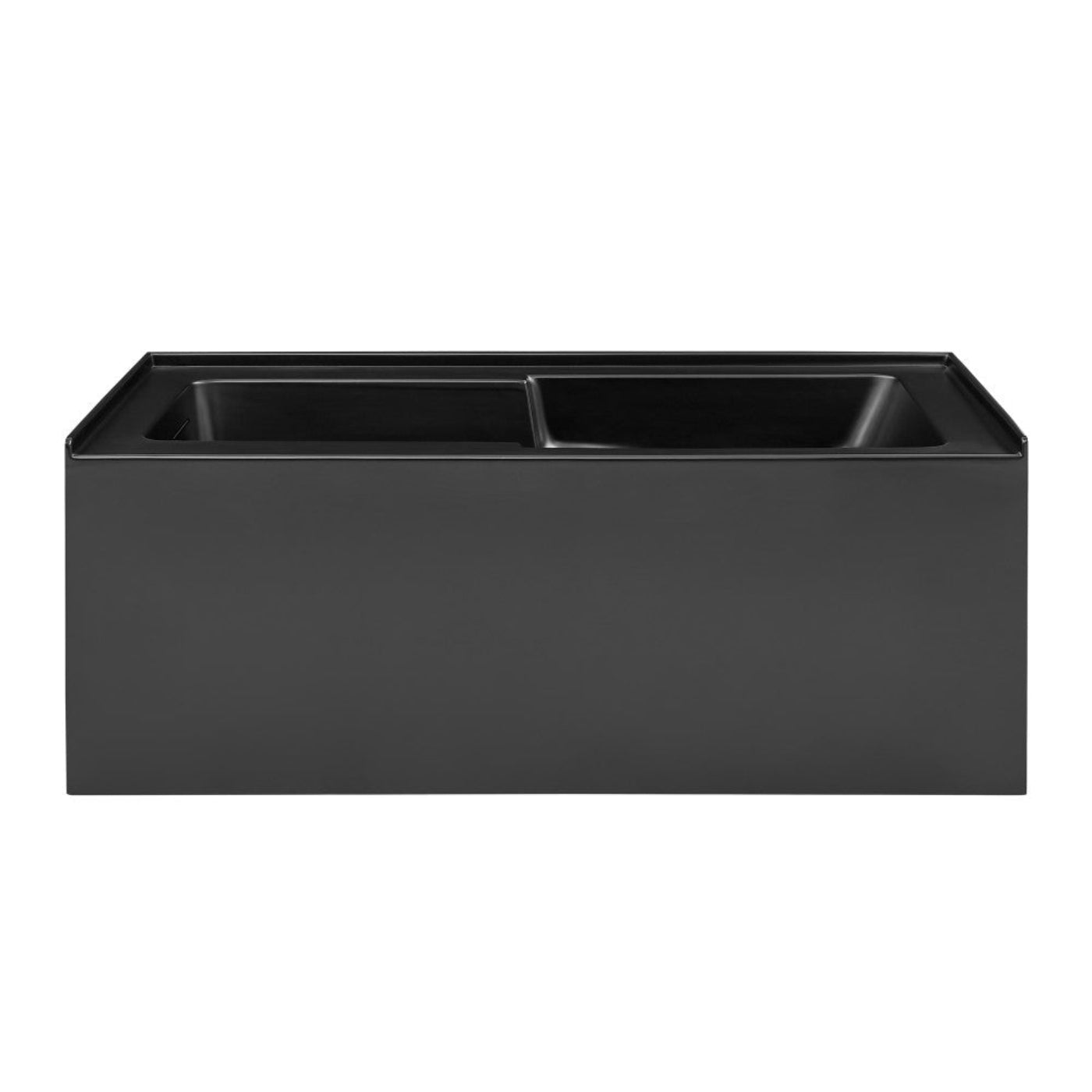 Char-Griller Voltaire 60 x 32 Skirted Left Drain Soaking Apron Bathtub in Matte Black with In - _1769842561868_952