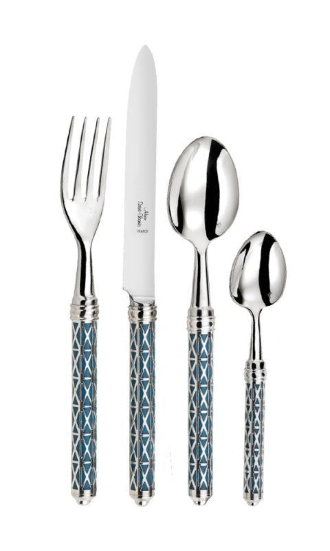 Char-Griller Louxor Silver & Blue Gravy Ladle - 1769848292878_719