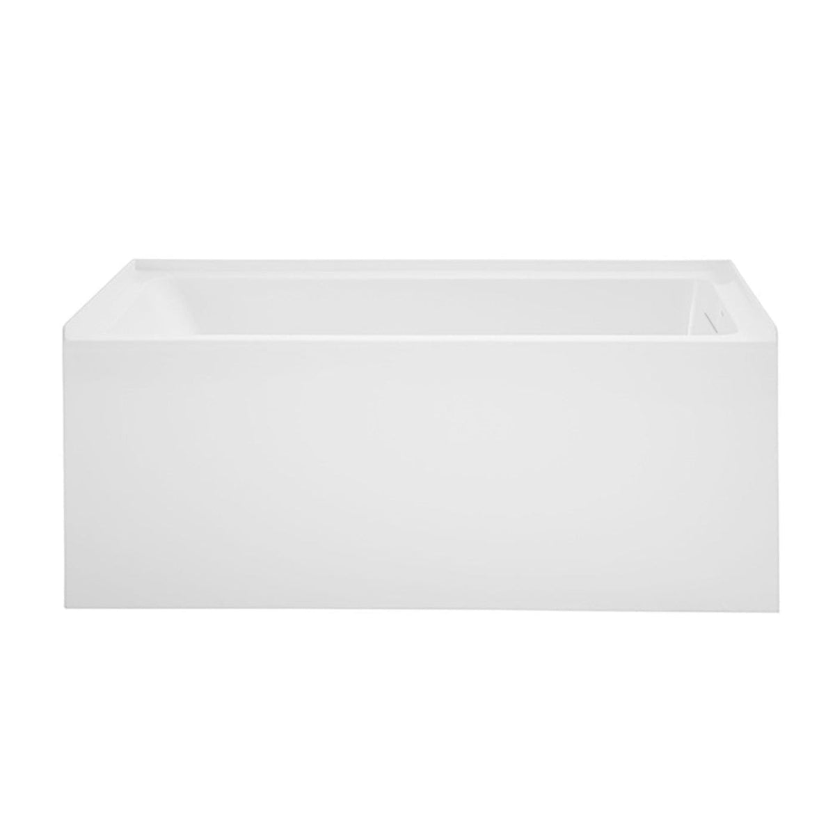 Char-Griller Voltaire 60" x 30" Left Drain Skirted Soaking Bathtub with Apron ADA Height in G - 1769836513426_30