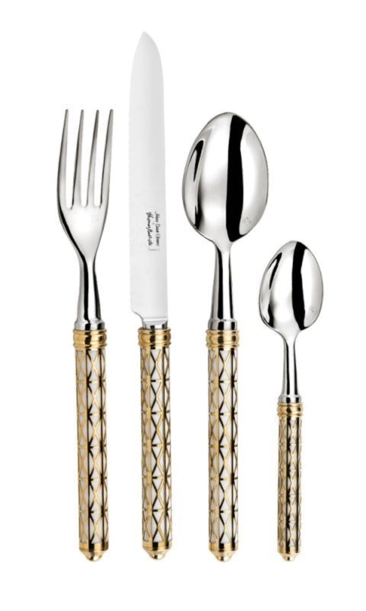 Char-Griller Louxor Gold & White Carving Set - 2 Pieces - 1769848219271_834
