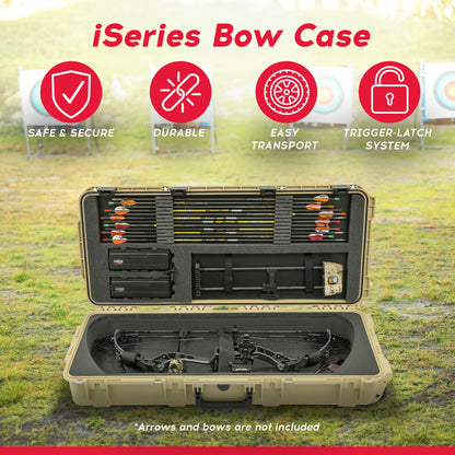 SKB Cases 34.5 Inch Mathews Small Parallel Limb Bow Case, Desert Tan  - 281496