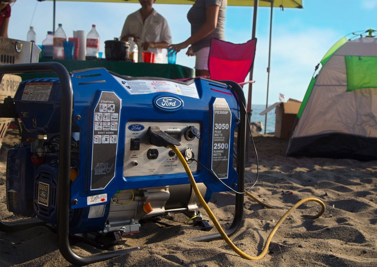 Ford-FG3050P 3050 Peak Watts/ 2500 Running Watts,Portable Gas Powered Generator - PowerGen USA - FG3050P