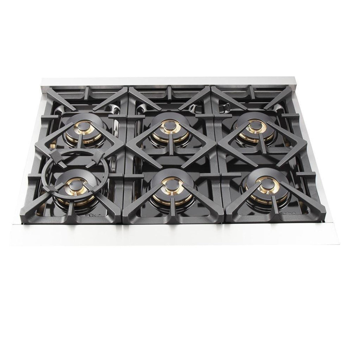 Forno 5-Piece Pro Appliance Package - 36" Dual Fuel Range, 36" Refrigerator, Wall Mount Hood with Backsplash, 24-Inch Microwave Drawer, and Dishwasher in Stainless Steel - AP5-6187-36-MWD