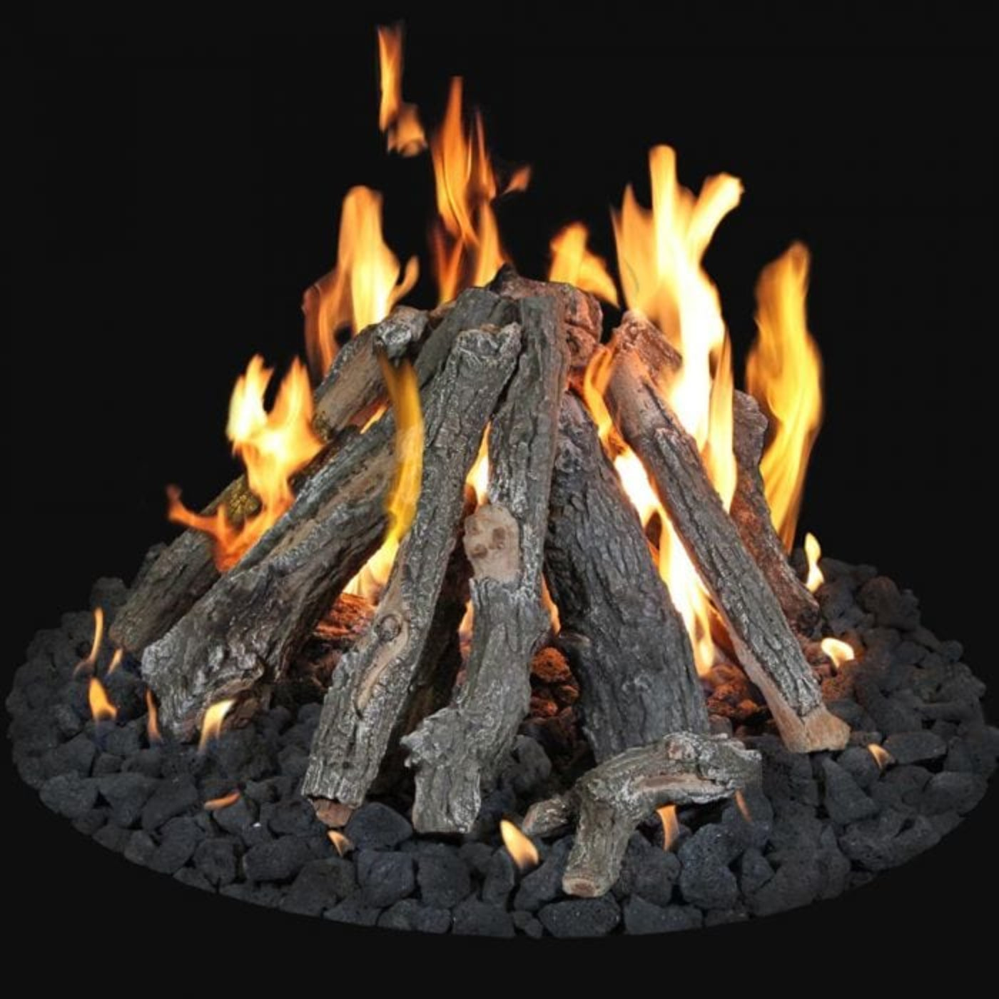 Grand Canyon Arizona Weathered Oak Log Set For Fire Pits (31 PC.)  FPAWO-48