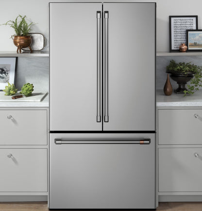 CAFE CWE23SP2MS1 CAFé ENERGY STAR 23.1 Cu. Ft. Smart Counter-Depth French-Door Refrigerator in Stainless Steel - CWE23SP2MS1