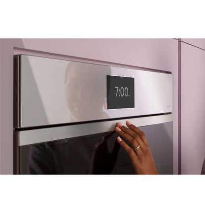 CAFE CTD90DM2NS5 CAFé 30" Smart Built-In Convection Double Wall Oven in Platinum Glass Gray - CTD90DM2NS5