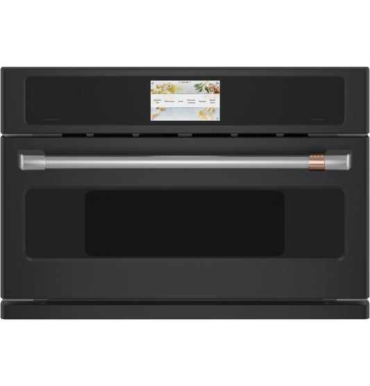 CAFE 30" Custom Speed Cook Oven with 120V Advantium Technology Black - CSB913P3VD1