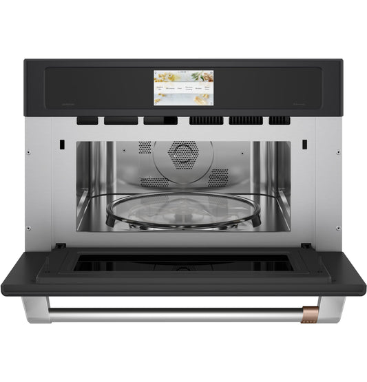 CAFE 30" Custom Speed Cook Oven with 120V Advantium Technology Black - CSB913P3VD1