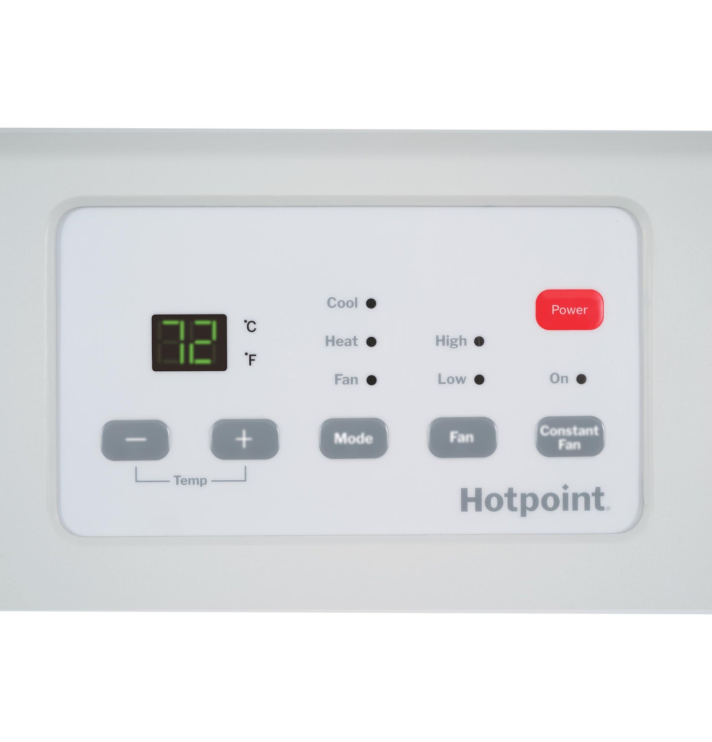 HOTPOINT Hotpoint PTAC with Electric Heat 7,000 BTU, 230/208V, 20amp White - AHES07D3XXA