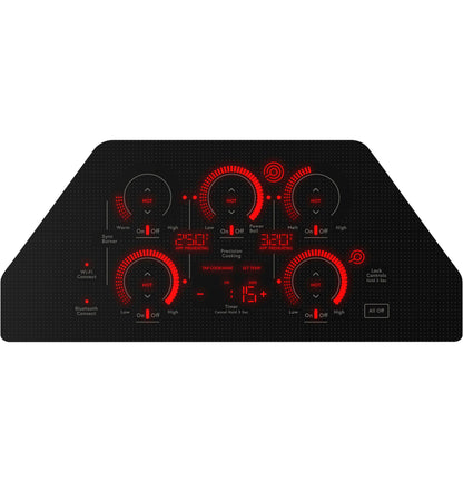 CAFE  30" Touch-Control Electric Cooktop Black - CEP90301TBB