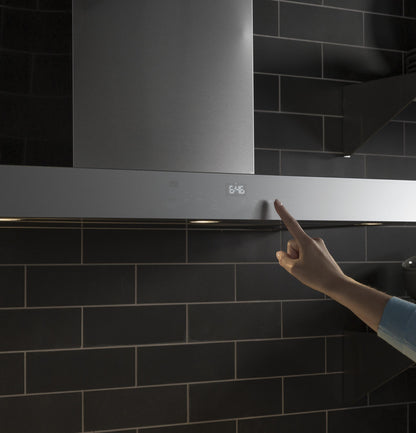 CAFE UVW9361SLSS 36" Smart Designer Wall Mount Hood w/ Perimeter Venting in Stainless Steel - UVW9361SLSS