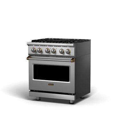 VIKING 30" Dual Fuel Range Viking 5 Series in Stainless Steel - VDR5304BSSLP