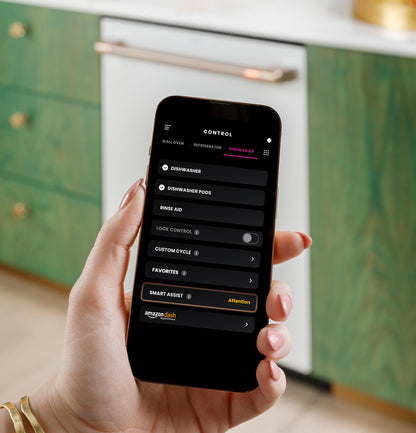 CAFE CDT888P3VD1 CAFé™ CustomFit ENERGY STAR Stainless Interior Smart Dishwasher with Ultra Wash Top Rack and Dual Convection Ultra Dry, LED Lights, 39 dBA Black - CDT888P3VD1