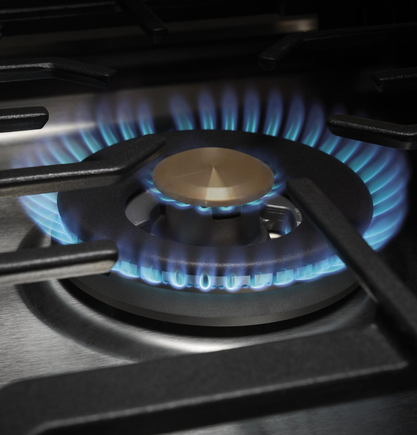 MONOGRAM Monogram 36" Deep-Recessed Gas Cooktop in Stainless Steel - ZGU36ESLSS