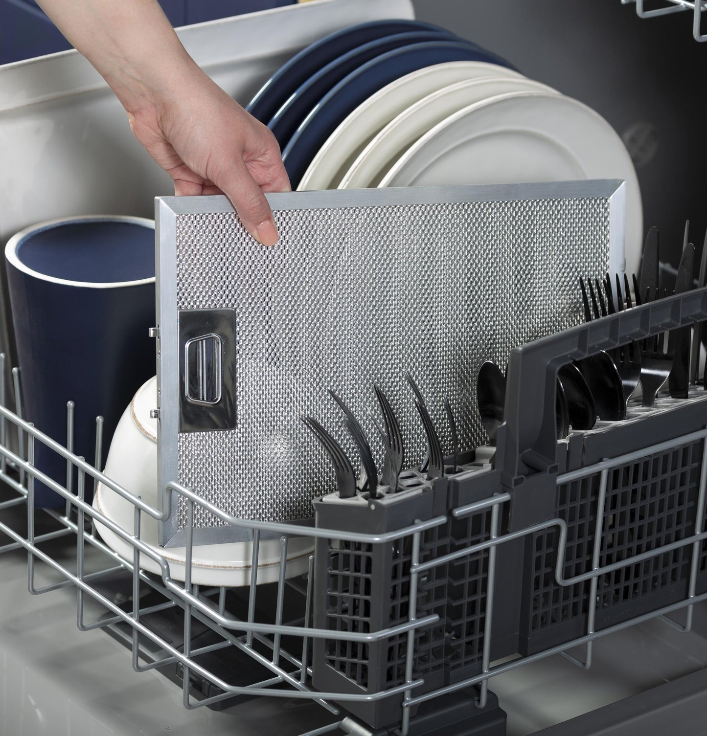 CAFE UVW8301SLSS 30" Designer Wall Mount Hood w/ Dimmable LED Lighting in Stainless Steel - UVW8301SLSS