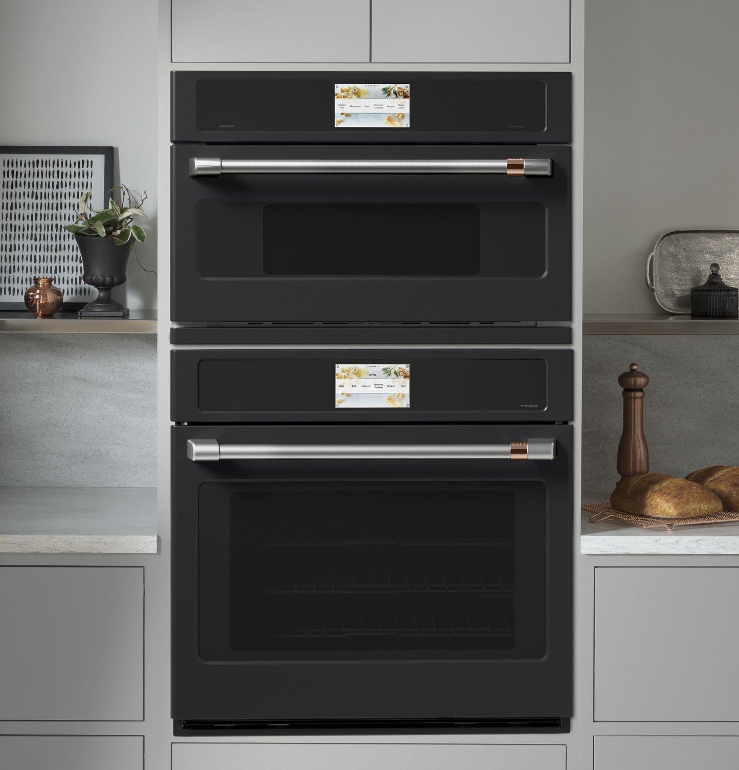CAFE 30" Custom Speed Cook Oven with 120V Advantium Technology Black - CSB913P3VD1