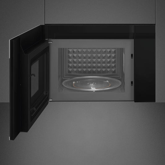 Smeg OTR24XU Microwave oven Stainless steel/Black - OTR24XU