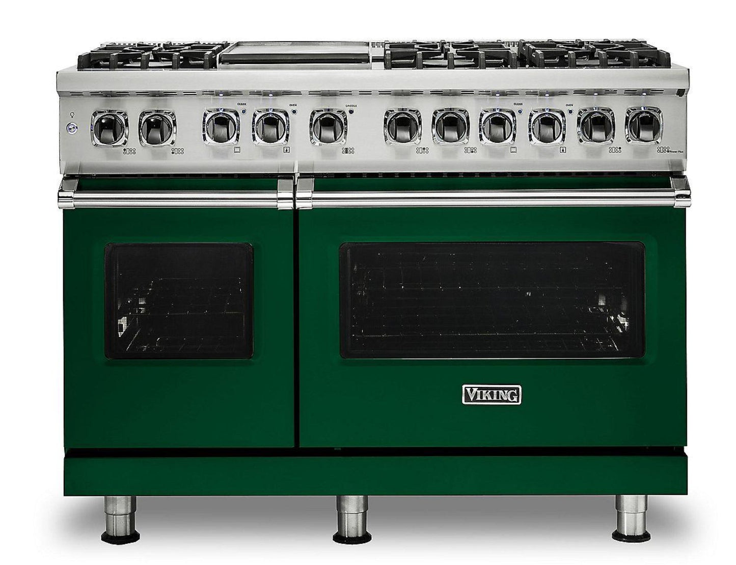 Klein Tools VIKING 48" Dual Fuel Range - Viking 5 Series Green - VDR5486GIV