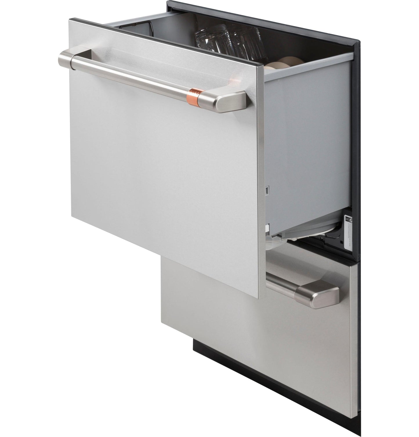 CAFE  Dishwasher Double Drawer in Stainless Steel - CDD420P2TS1