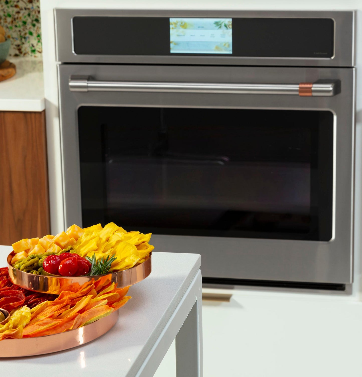 CAFE Professional Series 30" Smart Built-In Convection Single Wall Oven White - CTS90DP4NW2