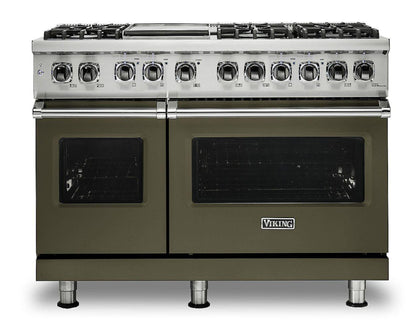 Klein Tools VIKING 48" Dual Fuel Range - Viking 5 Series Gray - VDR5486GMALP