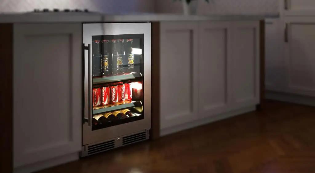 XO APPLIANCE XOU15WGSR 15" Wine Cooler, in Stainless Steel Glass, Right Hinge in Stainless Steel