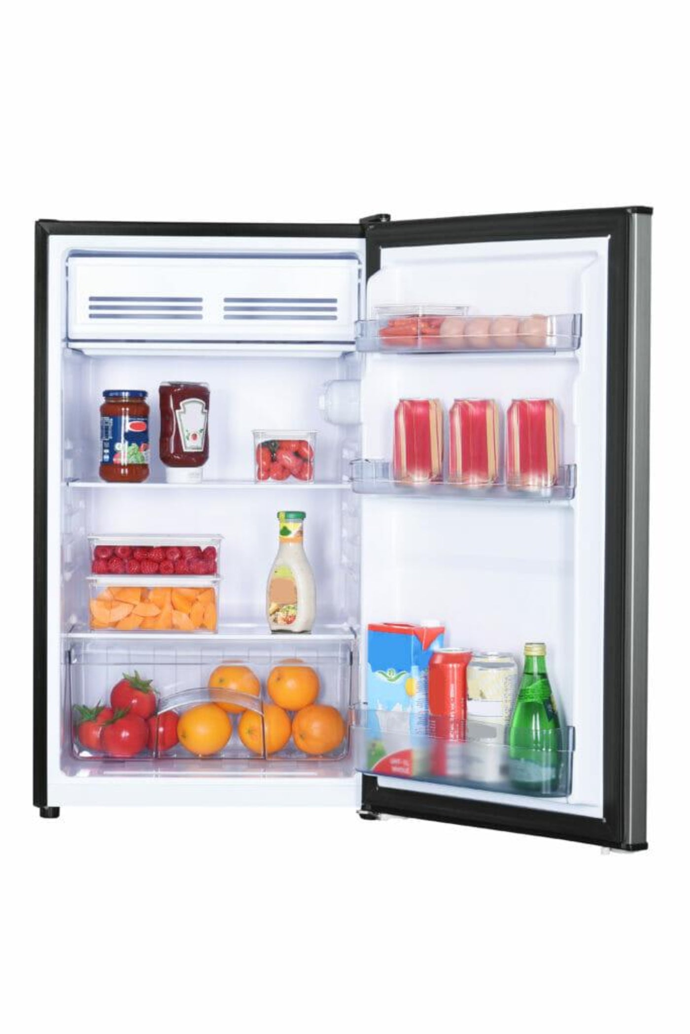DANBY Danby 4.4 cu. ft. Compact Fridge in Stainless Steel Look in Stainless Steel - DCR044B1SLM