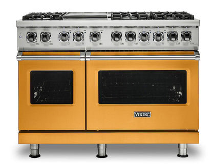 Klein Tools VIKING 48" Dual Fuel Range - Viking 5 Series Yellow - VDR5486GDALP