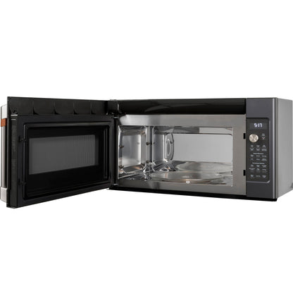 CAFE  1.7 Cu. Ft. Convection Over-the-Range Microwave Oven Black - CVM517P3RD1