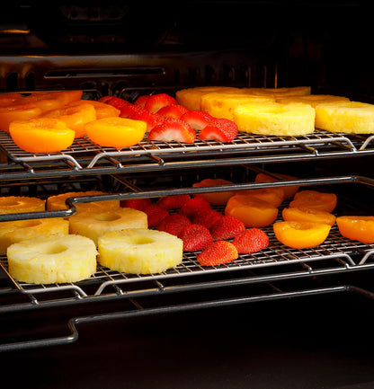 CAFE CTD90DM2NS5 CAFé 30" Smart Built-In Convection Double Wall Oven in Platinum Glass Gray - CTD90DM2NS5