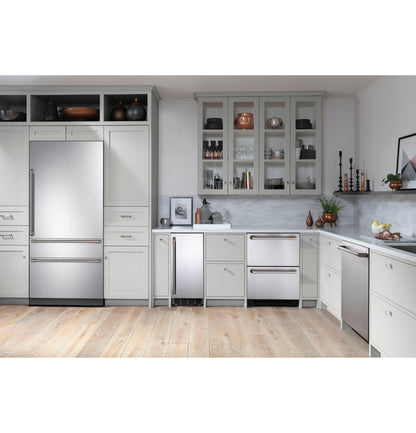 CAFE 36" Integrated Bottom-Freezer Refrigerator in Stainless Steel - CIC36RP2VS1