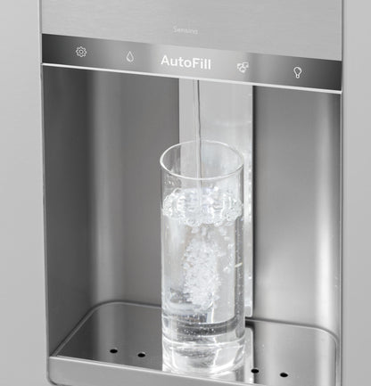 CAFE ENERGY STAR 22.3 Cu. Ft. Smart Counter-Depth 4-Door French-Door Refrigerator in Stainless Steel - CXE22DP2PS1
