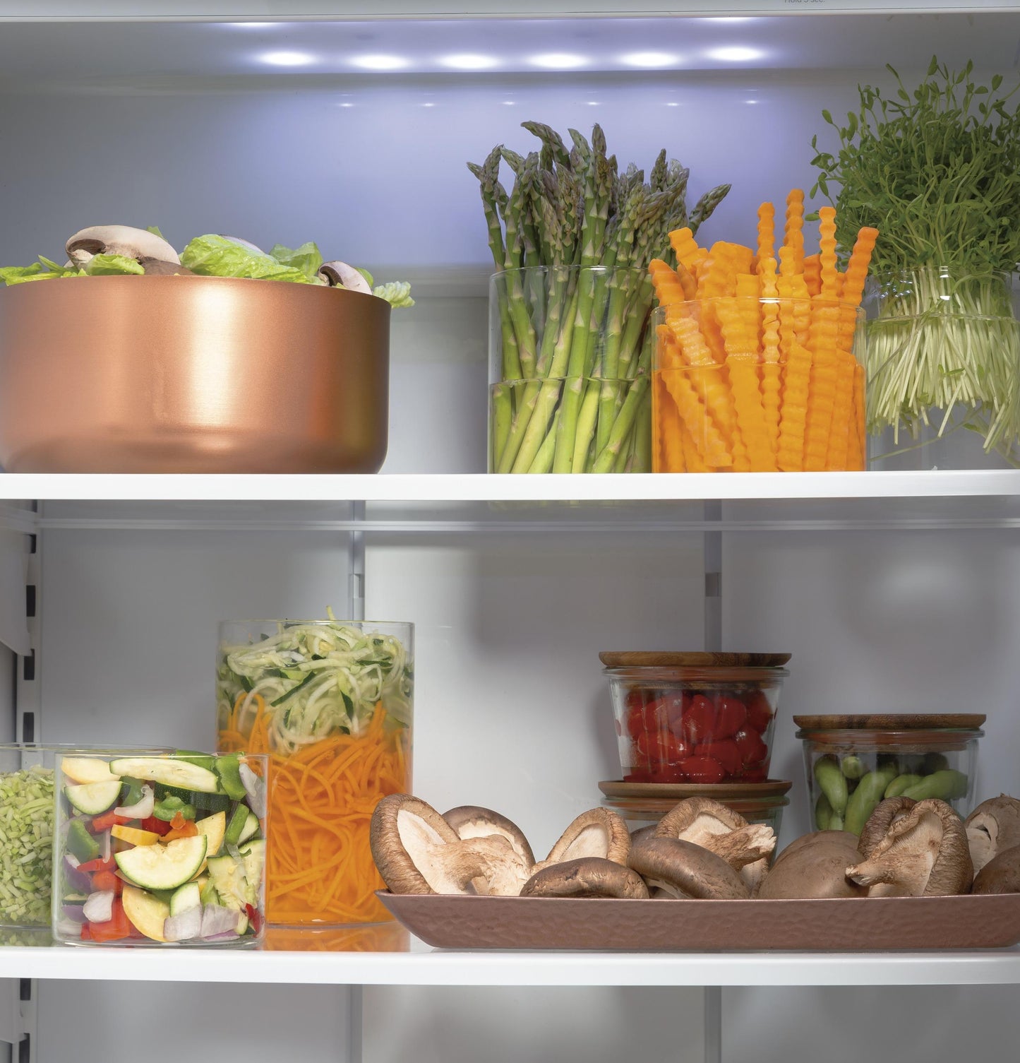 CAFE 48" Smart Built-In Side-by-Side Refrigerator in Stainless Steel - CSB48WP2NS1