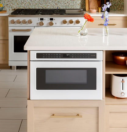 CAFE  Built-In Microwave Drawer Oven White - CWL112P4RW5