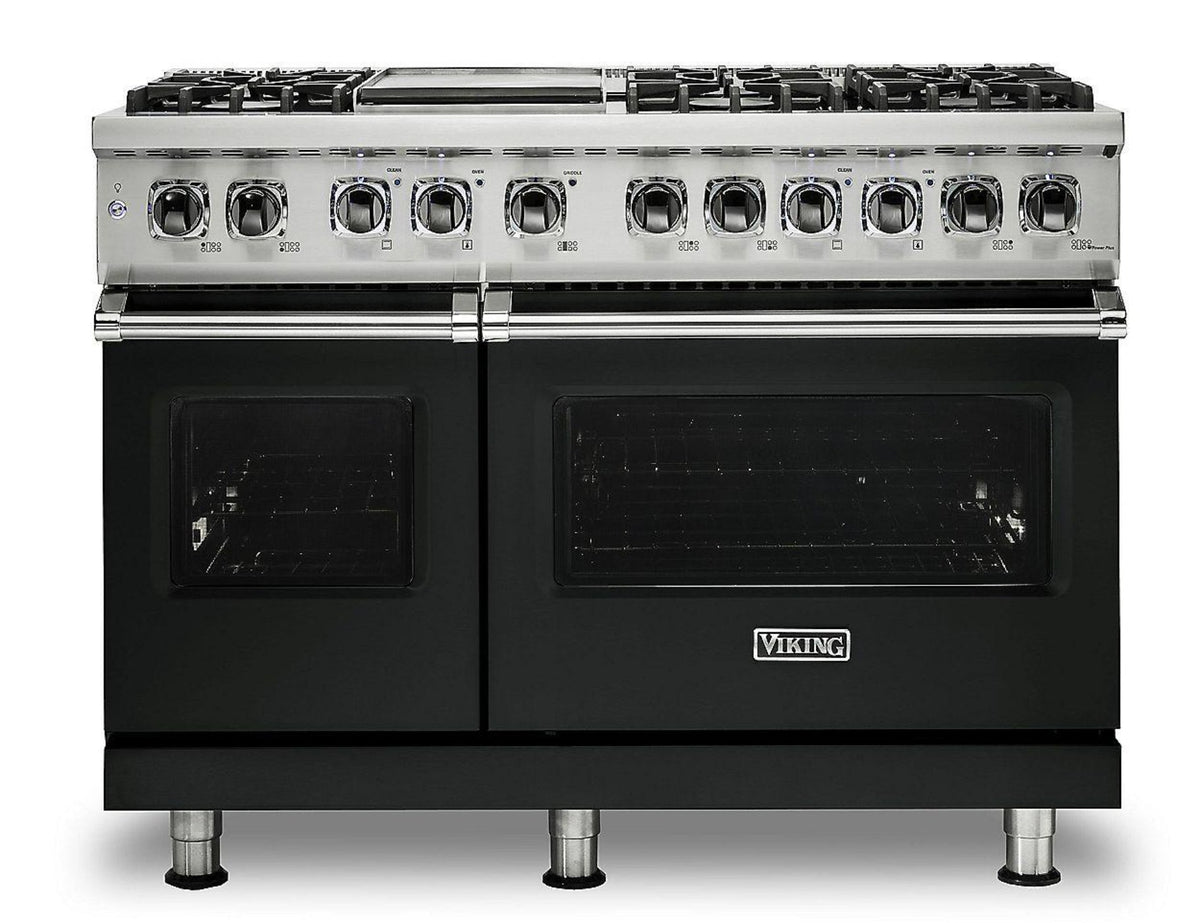 Klein Tools VIKING 48" Dual Fuel Range - Viking 5 Series Bronze - VDR5486GANLP