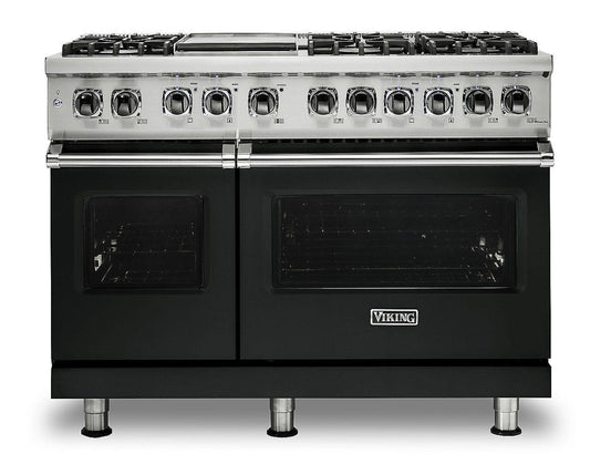 Klein Tools VIKING 48" Dual Fuel Range - Viking 5 Series Bronze - VDR5486GANLP