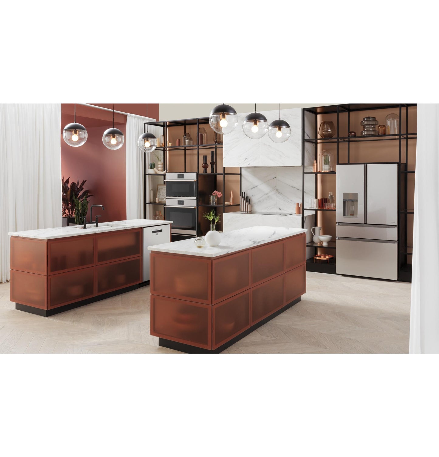 CAFE UVC9360SLSS 36" Smart Designer Custom Insert w/ Dimmable LED Lighting in Stainless Steel - UVC9360SLSS