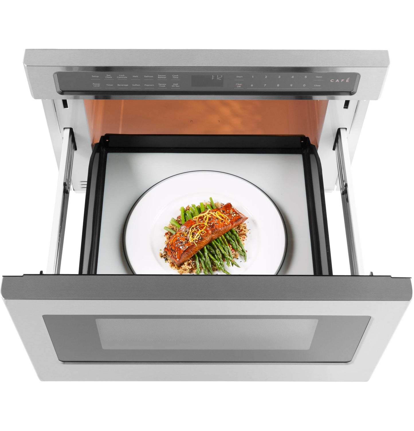 CAFE  Built-In Microwave Drawer Oven in Stainless Steel - CWL112P2RS1