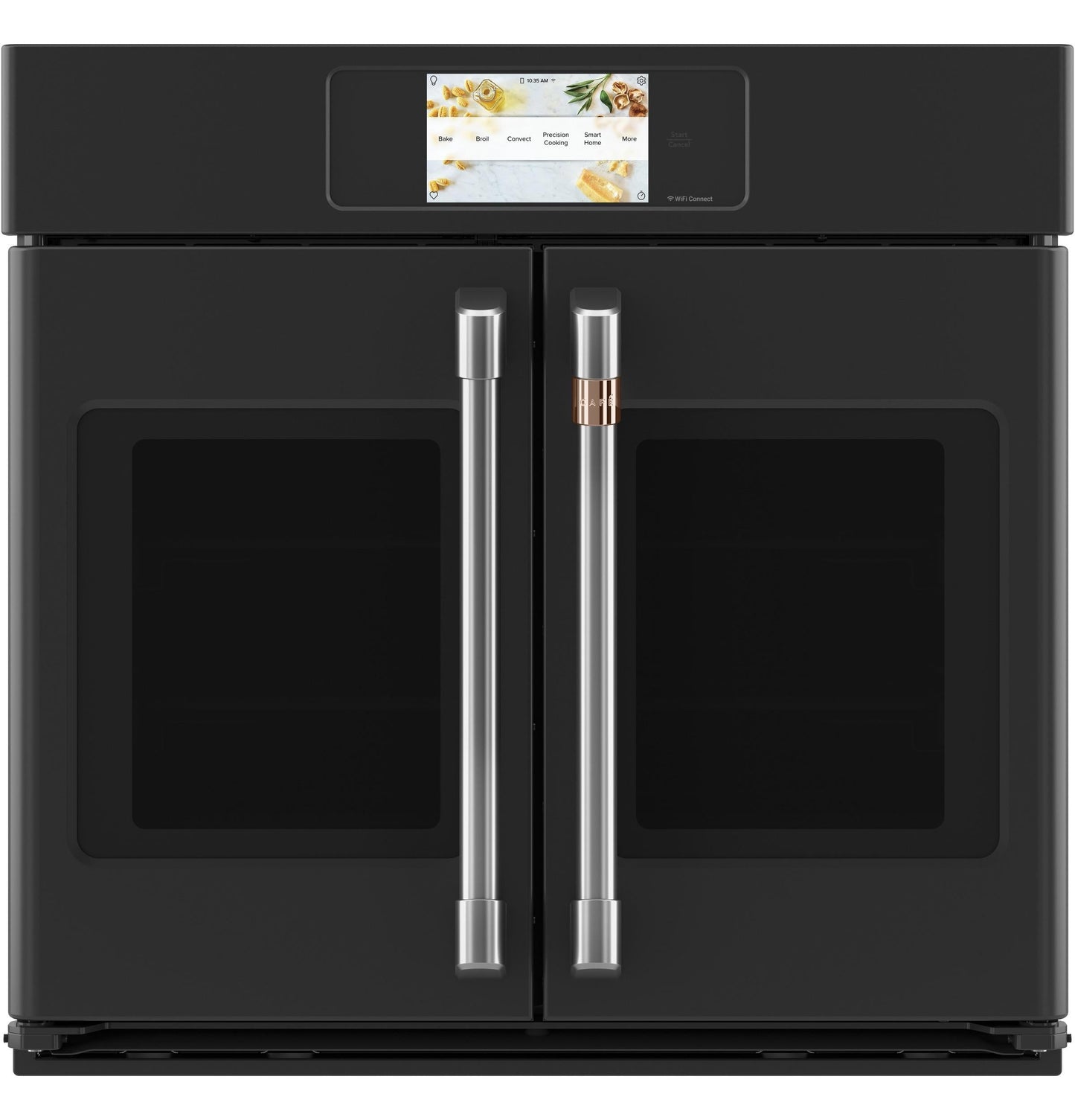 CAFE CTS90FP3ND1 CAFé™ Professional Series 30" Smart Built-In Convection French-Door Single Wall Oven Black - CTS90FP3ND1