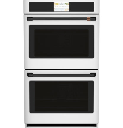 CAFE CTD90DP4NW2 CAFé Professional Series 30" Smart Built-In Convection Double Wall Oven in White - CTD90DP4NW2