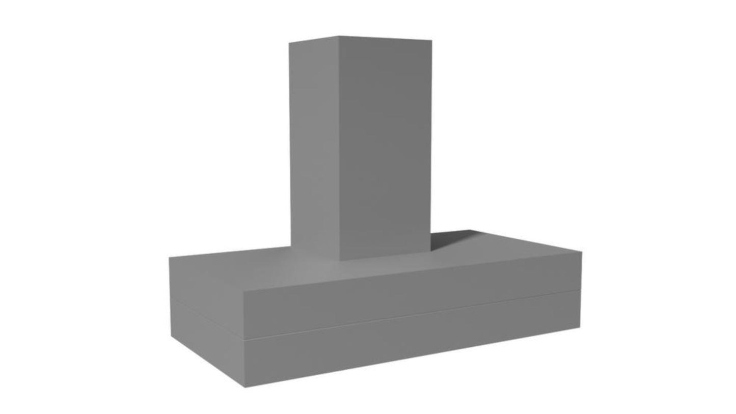 VENTAHOOD 48" Wall Mounted Contemporary Range Hood - CWEH9348