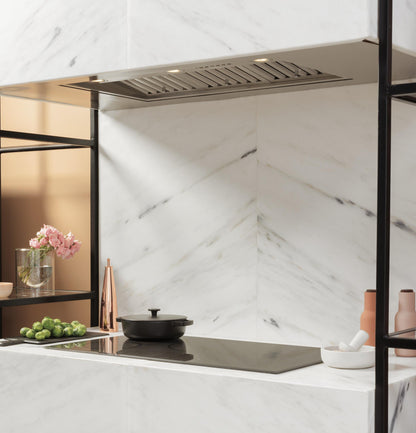 CAFE UVC9360SLSS 36" Smart Designer Custom Insert w/ Dimmable LED Lighting in Stainless Steel - UVC9360SLSS