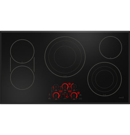 CAFE  36" Touch-Control Electric Cooktop Black - CEP90361TBB