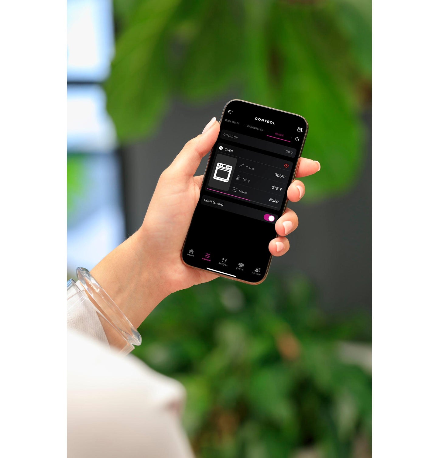 CAFE CGS750P2MS1 CAFé 30" Smart Slide-In, Front-Control, Gas Double-Oven Range with Convection in Stainless Steel - CGS750P2MS1