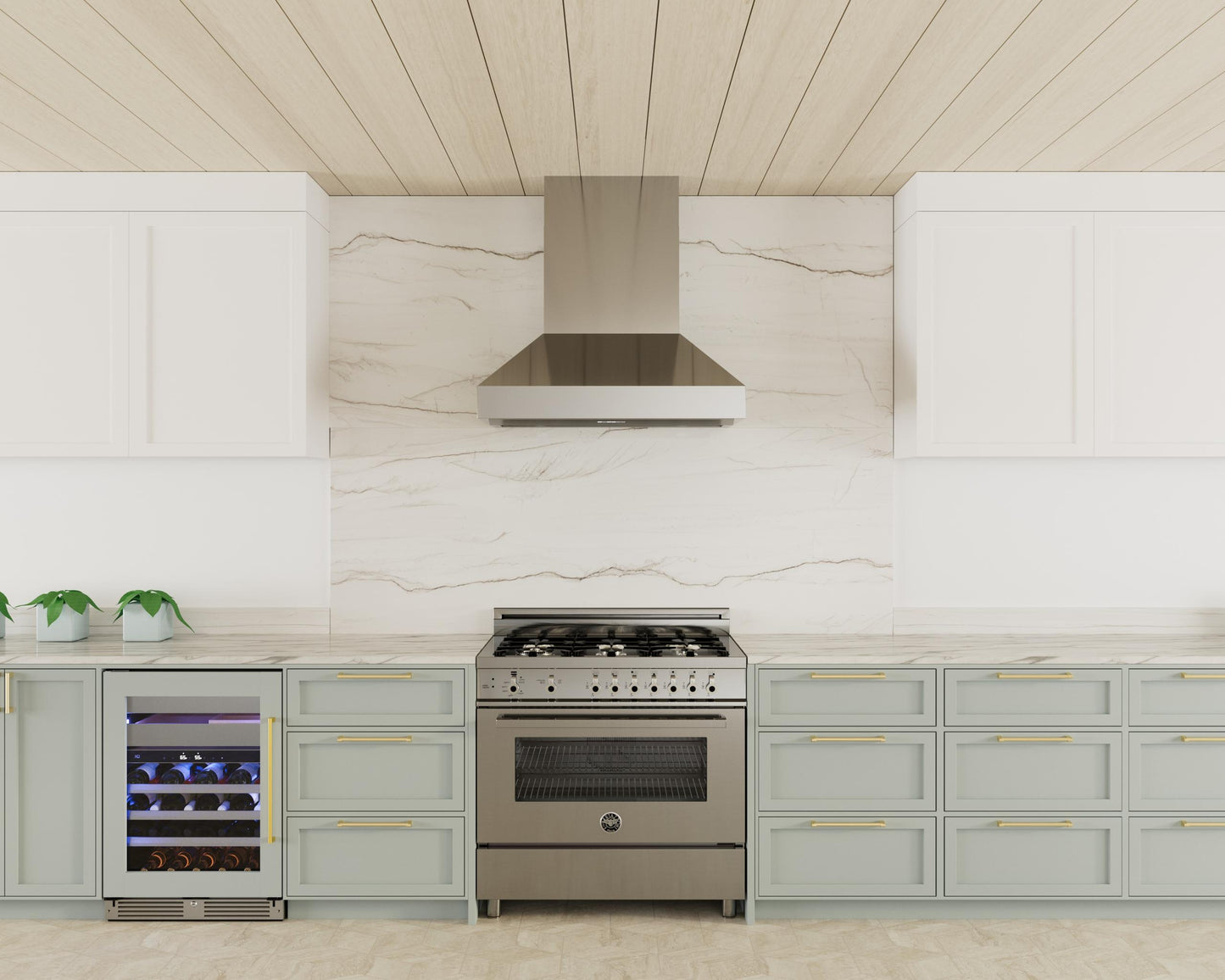 XO APPLIANCE XOVV242KSE 42in Pro Wall Chimney Hood in Stainless Steel Straight Lip 1000 CFM in Stainless Steel - XOVV242KSE
