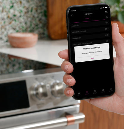CAFE CHS950P2MS1 CAFé 30" Smart Slide-In, Front-Control, Induction and Convection Double-Oven Range in Stainless Steel - CHS950P2MS1