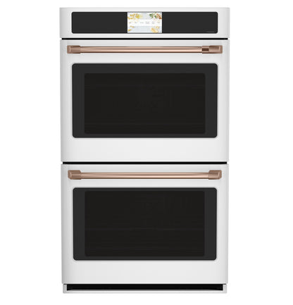 CAFE CTD90DP4NW2 CAFé Professional Series 30" Smart Built-In Convection Double Wall Oven in White - CTD90DP4NW2